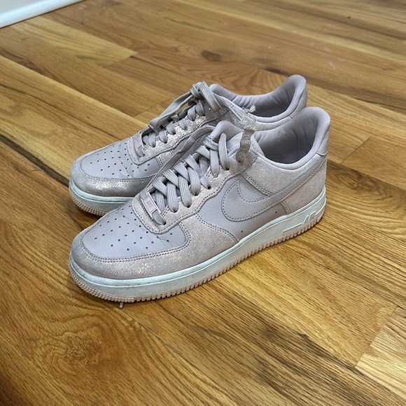 Nike pink Af1 women’s Air Force ones - Picture 2 of 10
